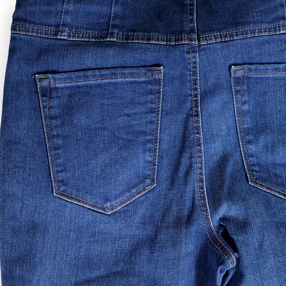 Jessica Simpson Dark Wash Elastic Waist Bootleg Jeans 30 - Picture 6 of 9